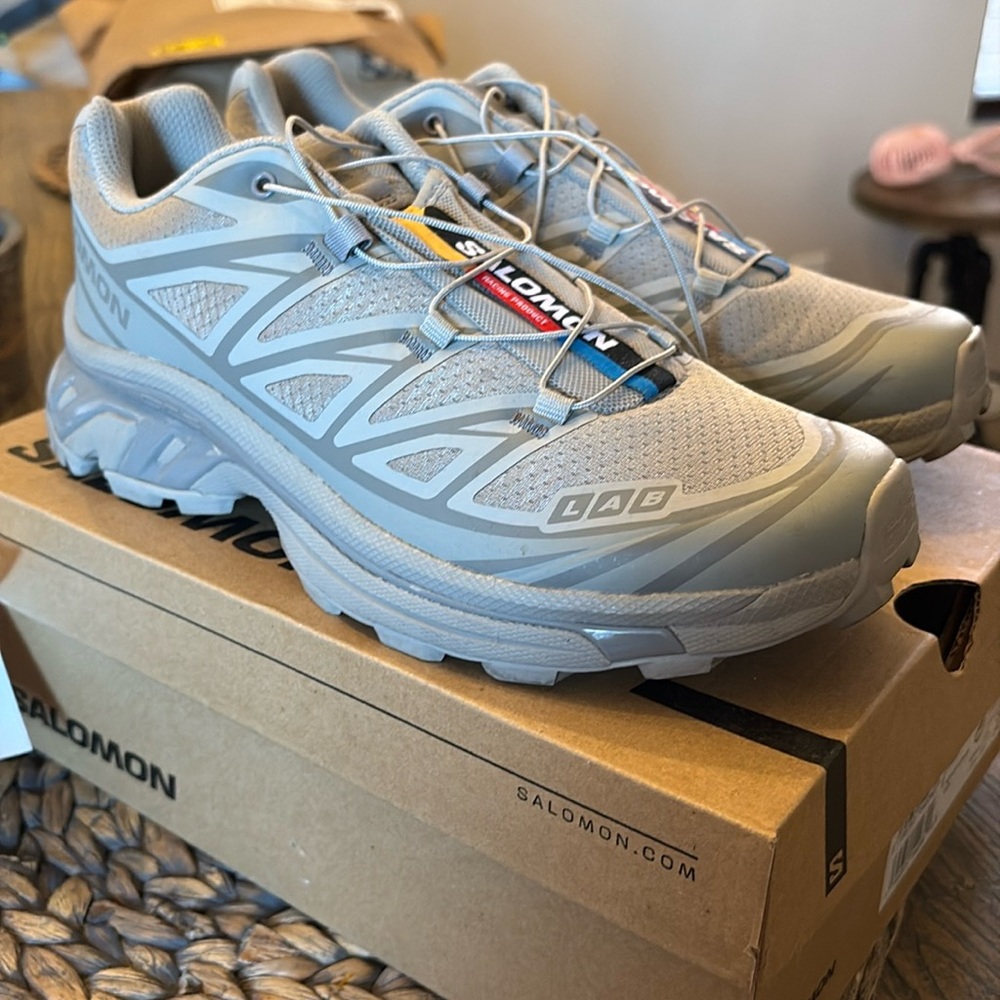 Salomon XT-6 in Ghost Gray